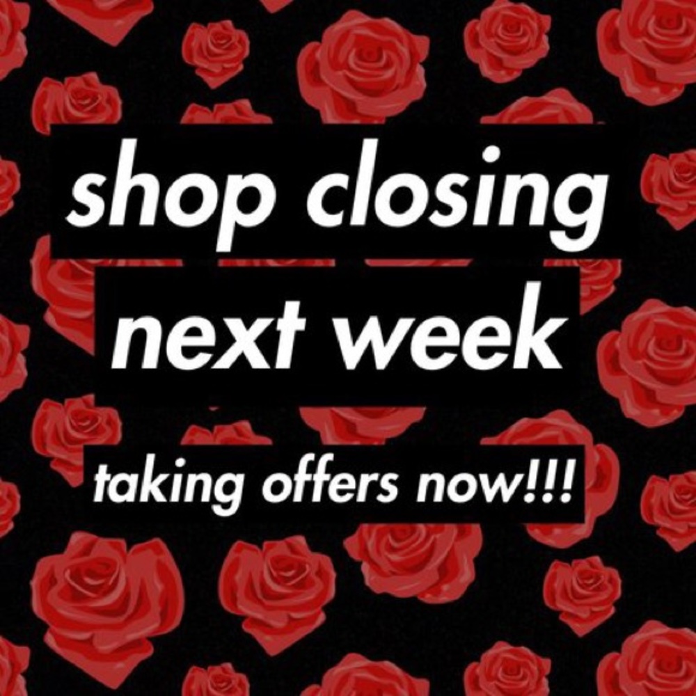 Everything MUST GO!! 07/21 ❤️